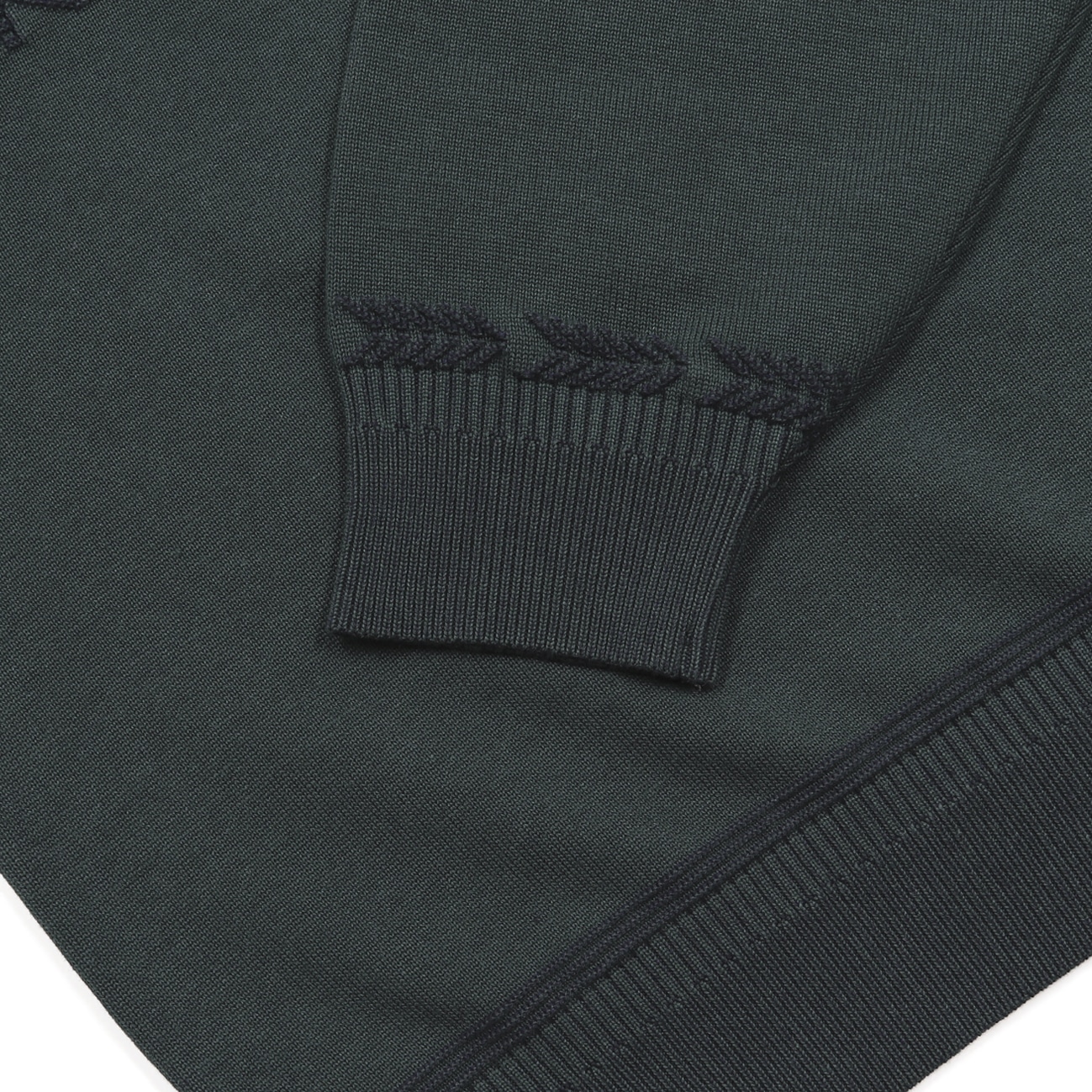 YASHIKI】Ryoshu V neck Knit（涼秋）(2 Green)｜ MSPC