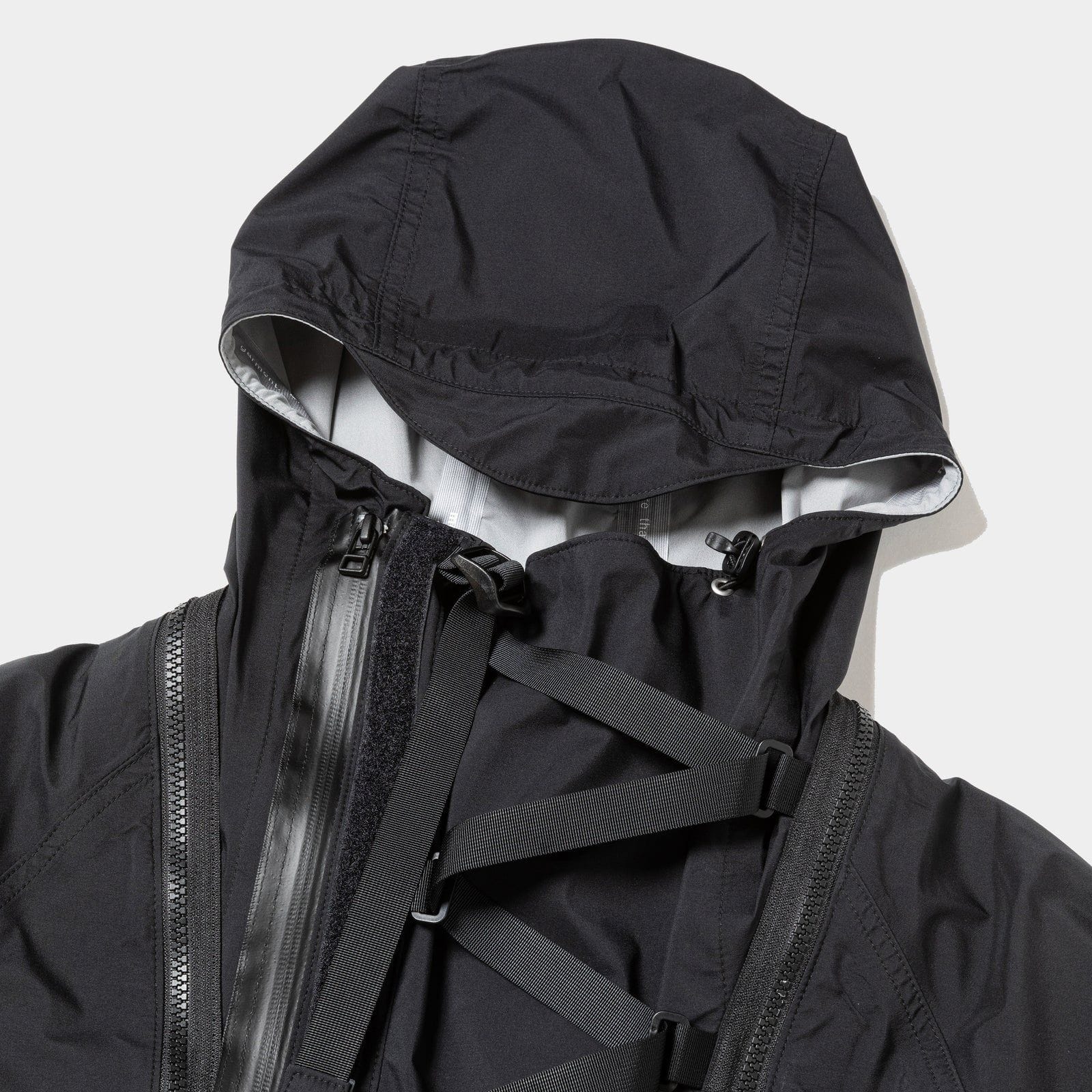 【meanswhile】Air Circulation System Rain Jacket(OFF BLACK) OFF BLACK 2
