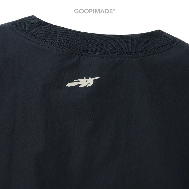 【GOOPiMADE】“DE-G” It’s GOOPiMADE Logo Tee - Navy Navy 2