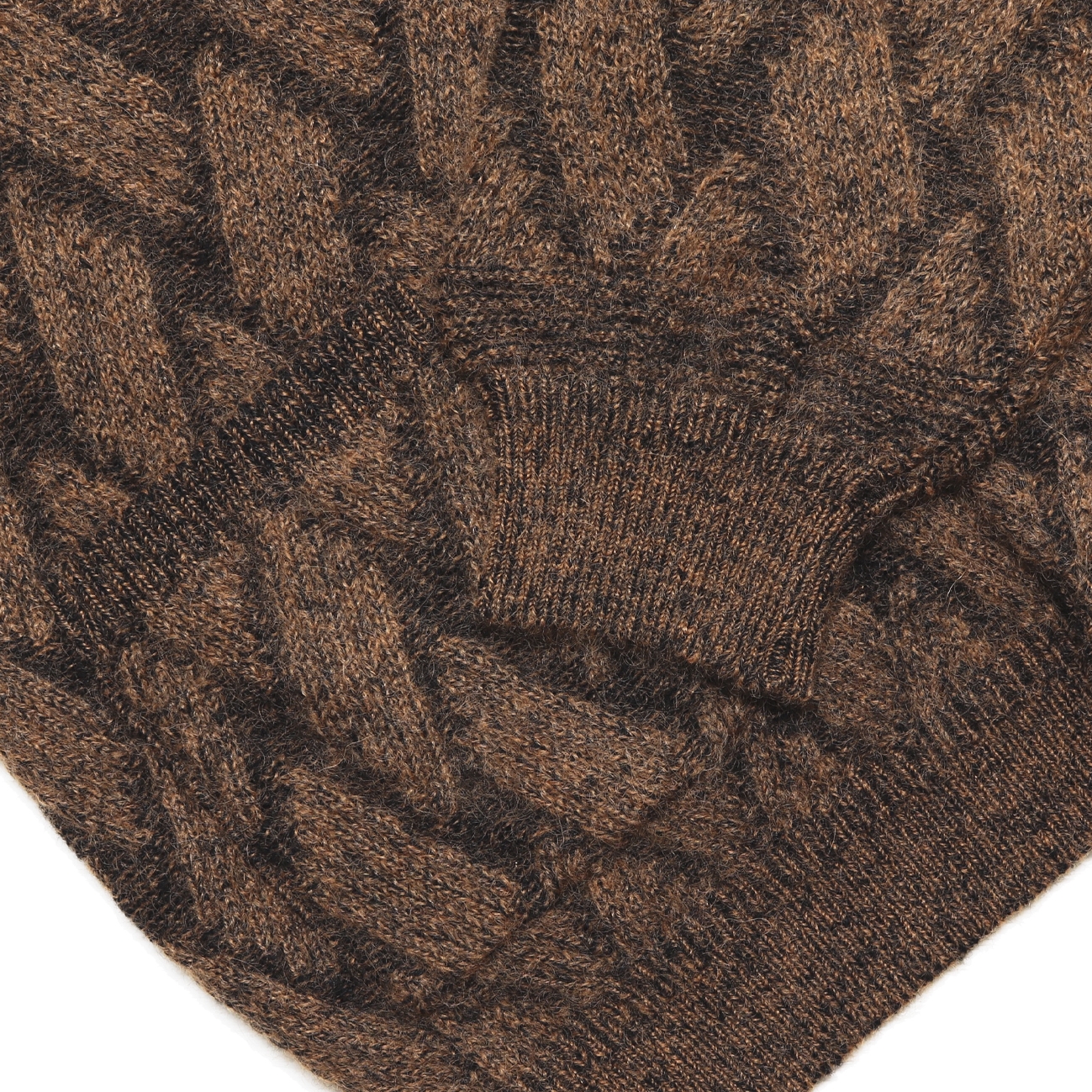 【YASHIKI】Ochiba mohair Cardigan (ORANGE) ORANGE 1