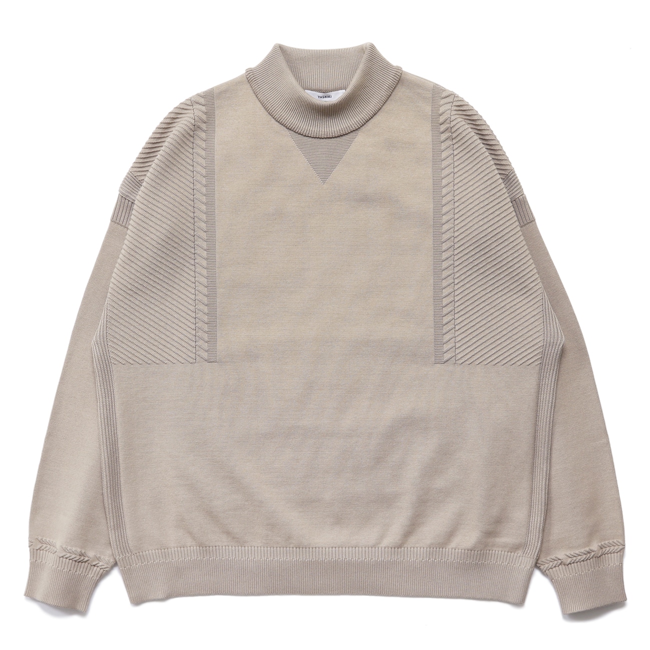 YASHIKI] Akisora Mock neck Knit（秋空）(3 Pink)｜ MSPCプロダクト