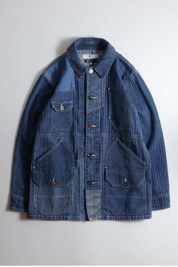 【FDMTL】COVERALLJACKET 3YR WASH SAX 2