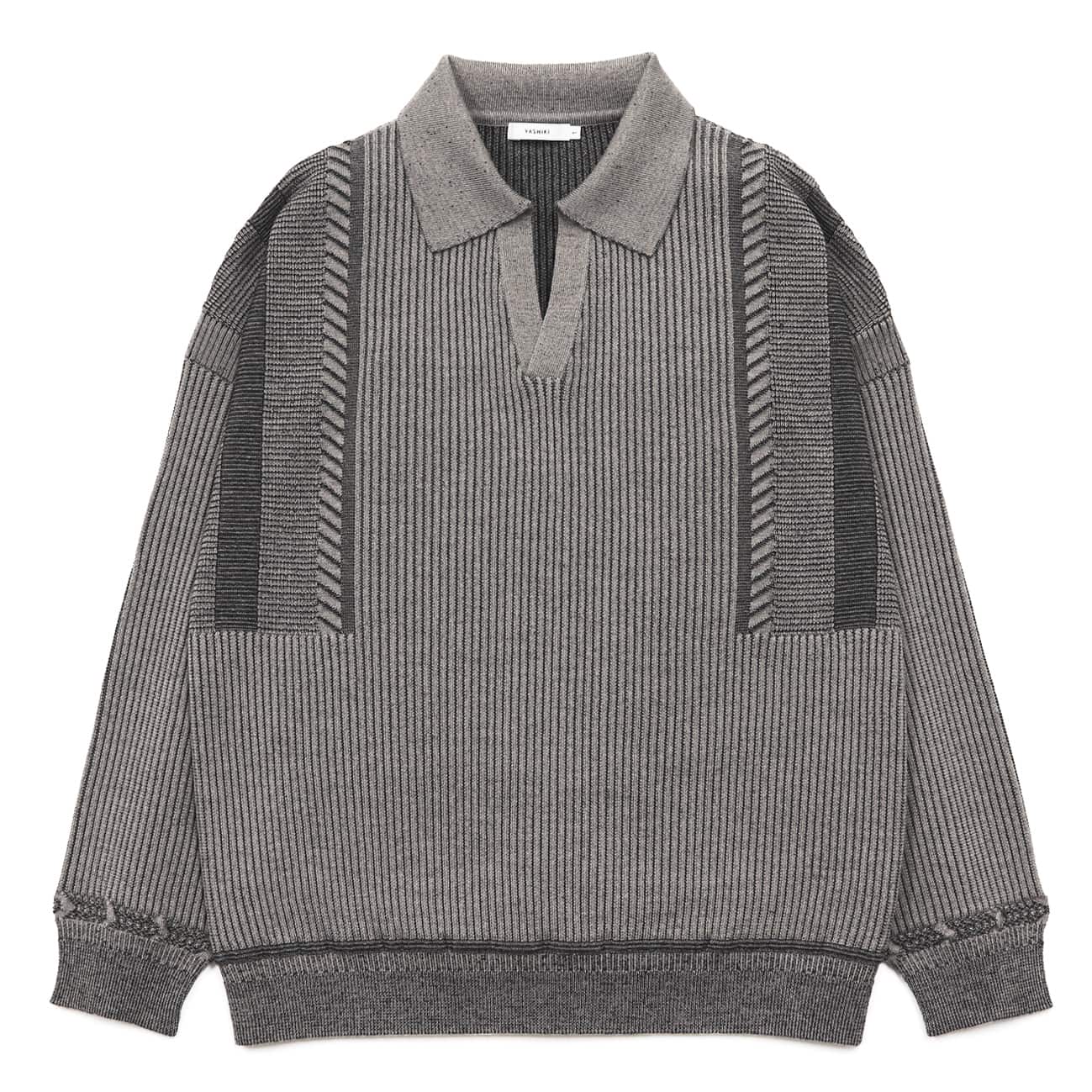 【YASHIKI】Setsuen  Skipper Knit (GREIGE) GREIGE 1