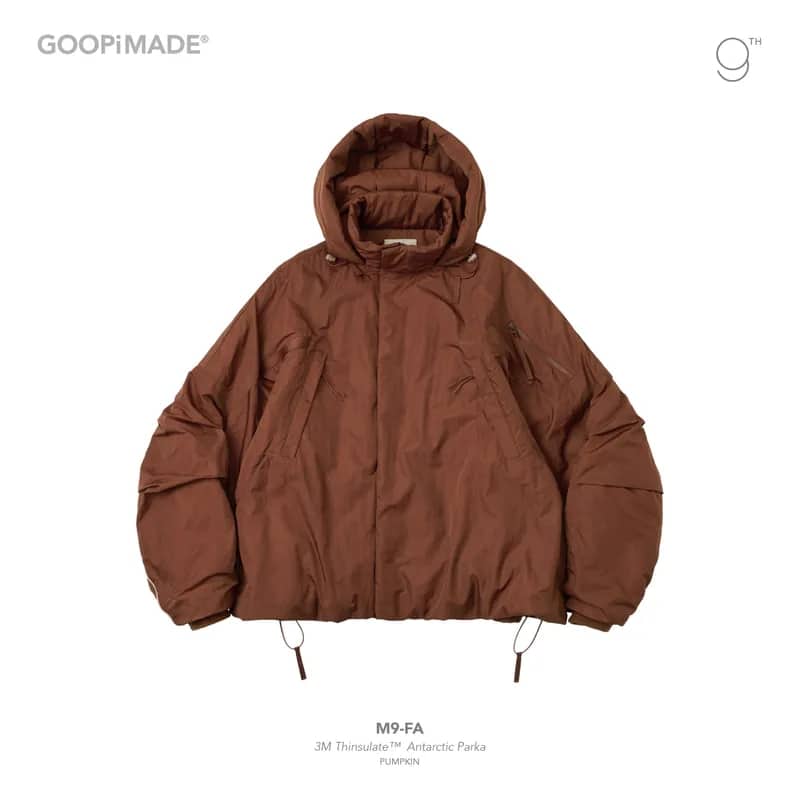  【GOOPiMADE】M9-FA 3M Thinsulate Antarctic Parka (Pumpkin) Pumpkin 1