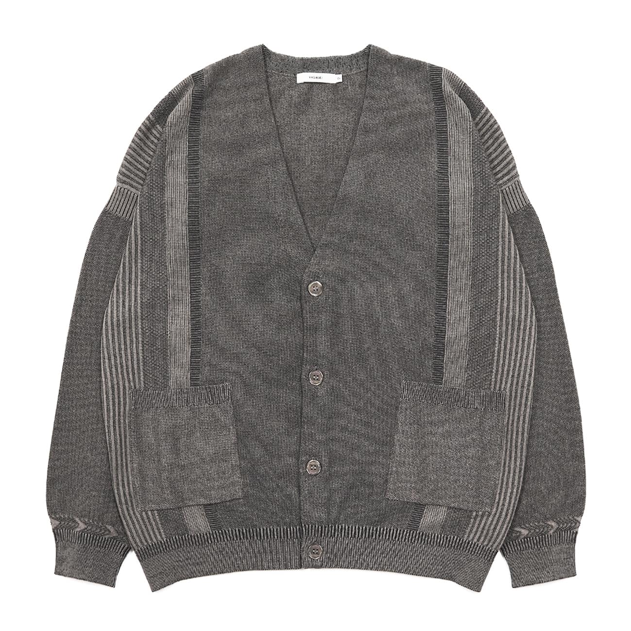  【YASHIKI】Shunko Cardigan (GREIGE) GREIGE 1