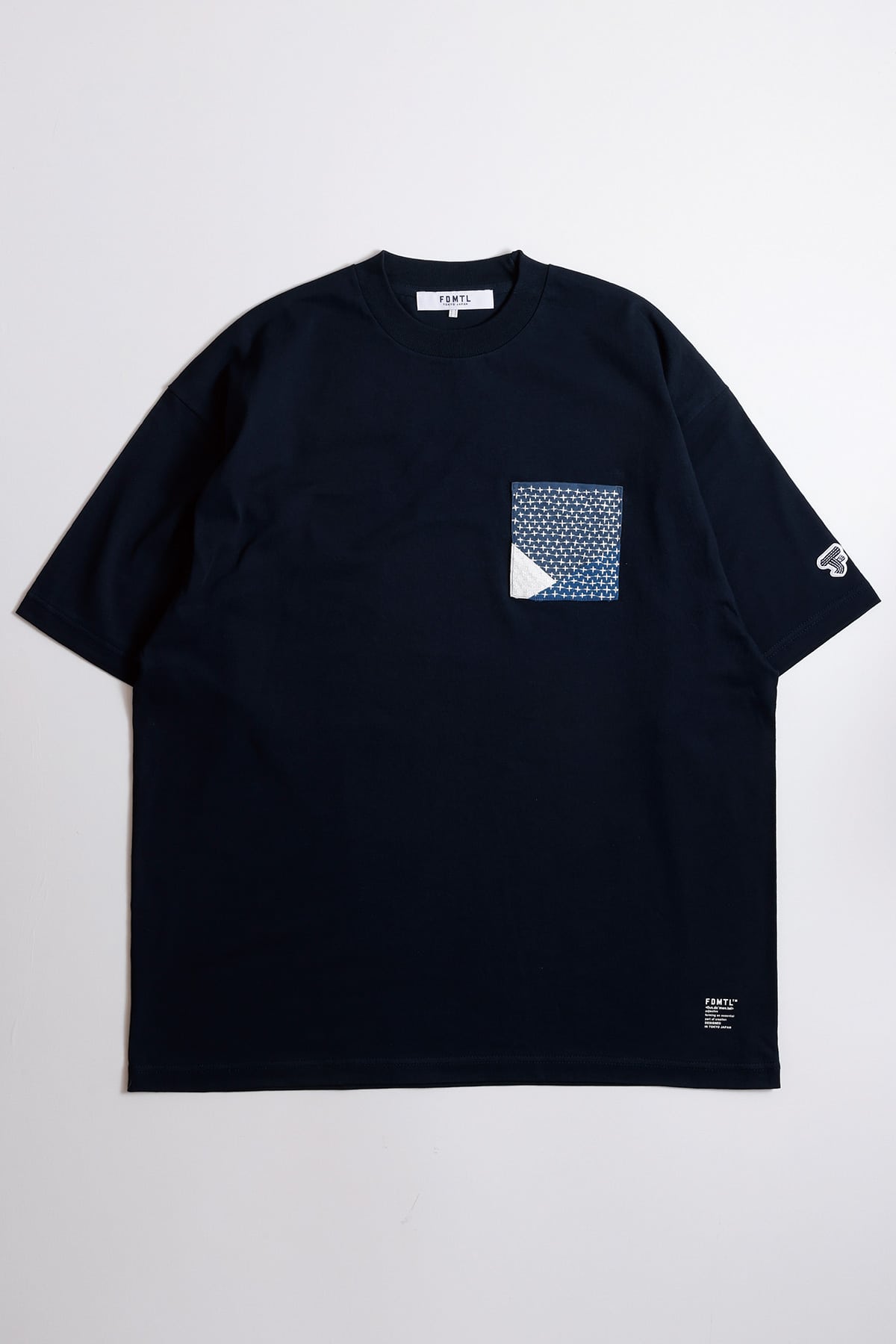 【FDMTL】ORIGAMI TEE (NAVY) NAVY 2