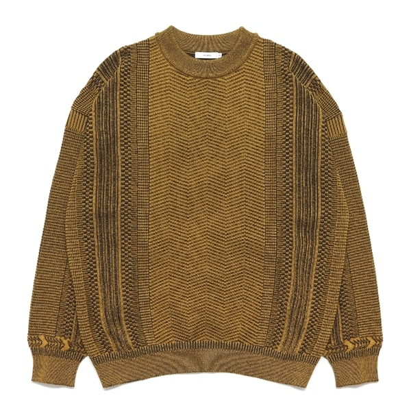 【YASHIKI】Yunagi Knit（夕凪）(MUSTARD) MUSTARD 1