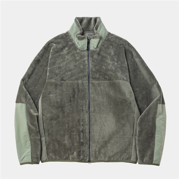 【meanswhile】Referential Fleece JKT(Sage) Sage 1