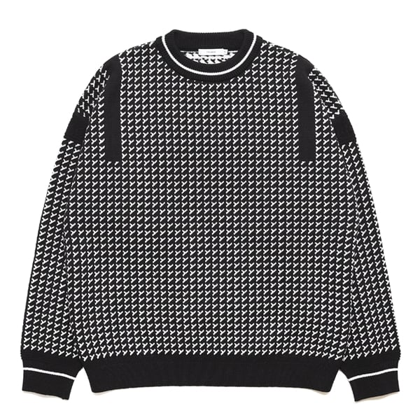 【YASHIKI】Shinsetsu Knit (BLACK) BLACK 1