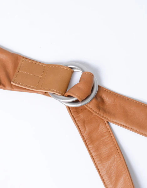 【master-piece】Sash Leather「L」（Black） Black Free