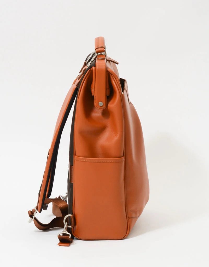 【master-piece】tact leather ver. バックパック L CAMEL Free