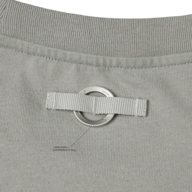 【GOOPiMADE】“RAi-01T” Illustrative Concept. Silence Tee - Gray Gray 1
