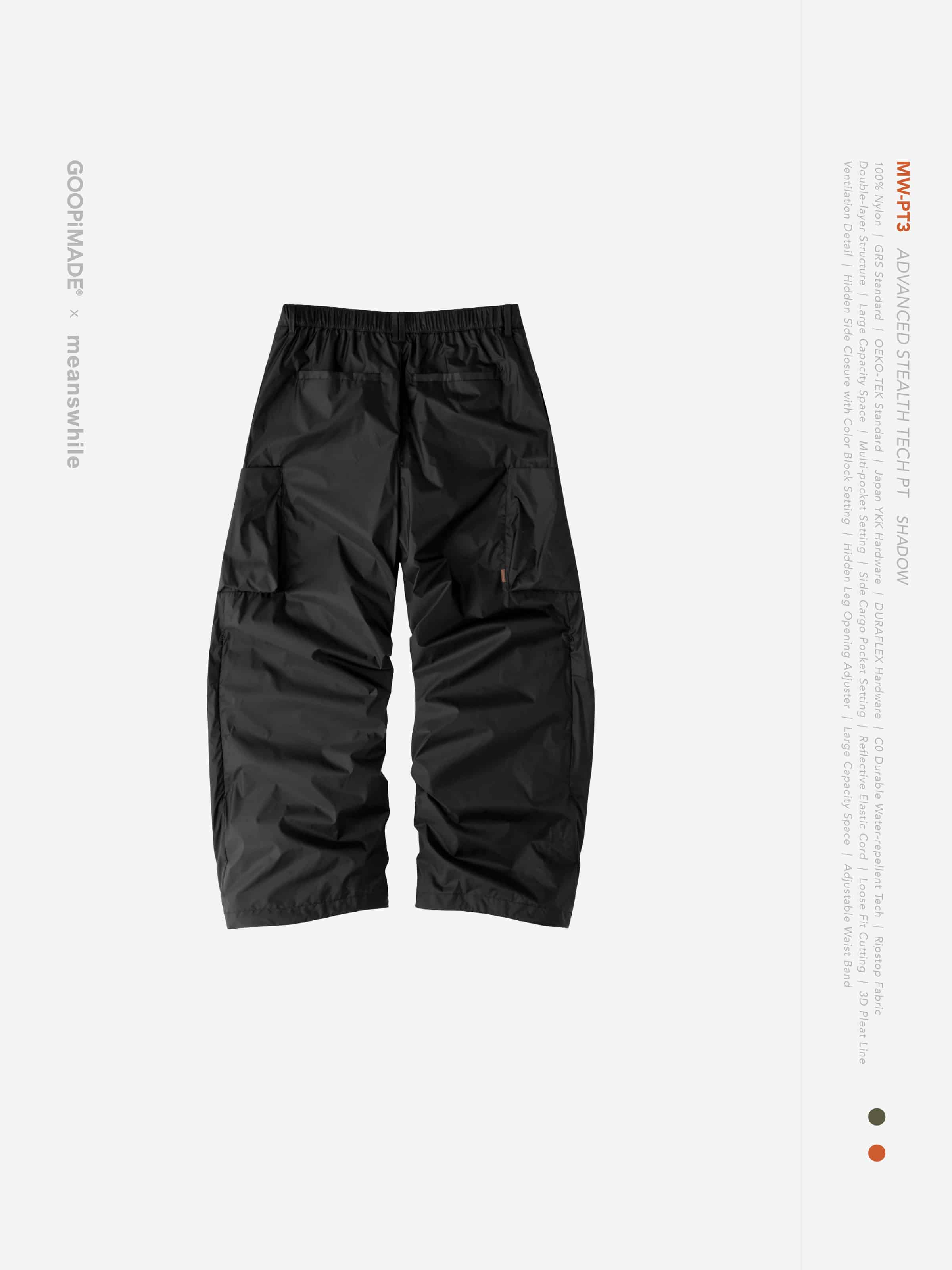 【GOOPiMADE×meanswhile】“MW-PT3” Advanced Stealth Tech PT - Shadow Shadow 1