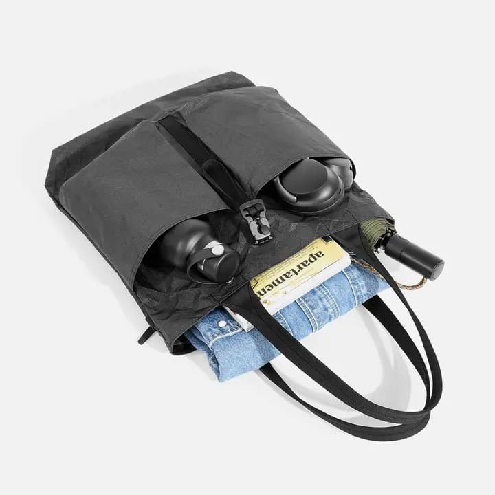 【Aer】Simple Tote (BLACK) BLACK Free