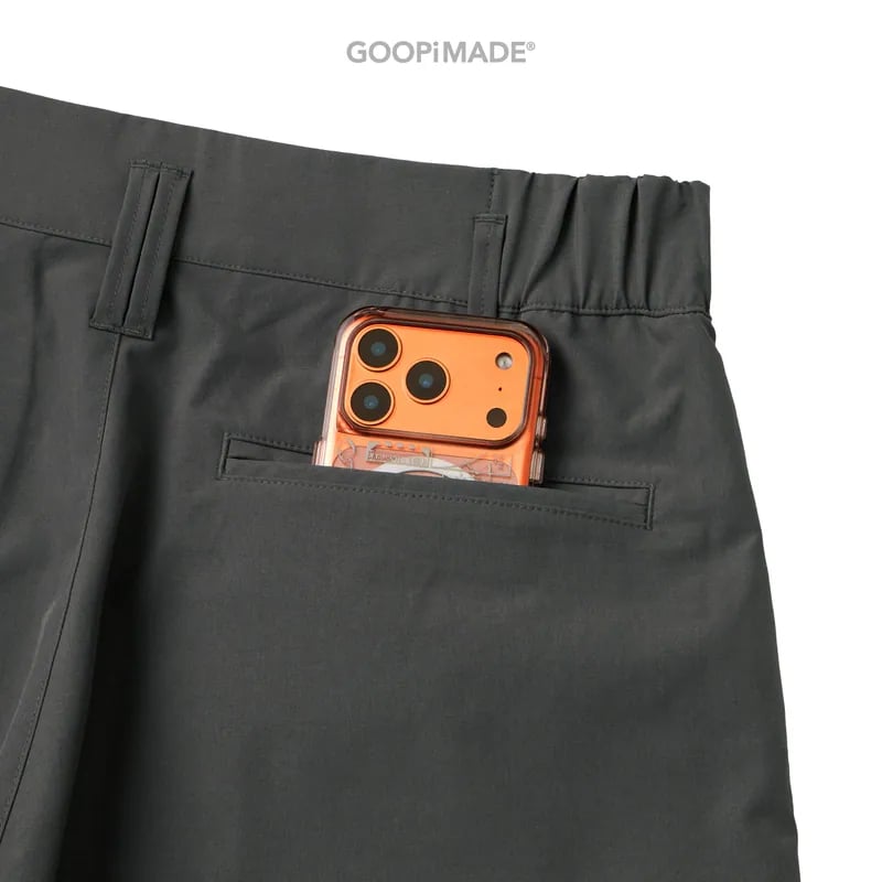 【GOOPiMADE】WX-P1 Zip-Extension Wide Trousers - Mocha Mocha 1