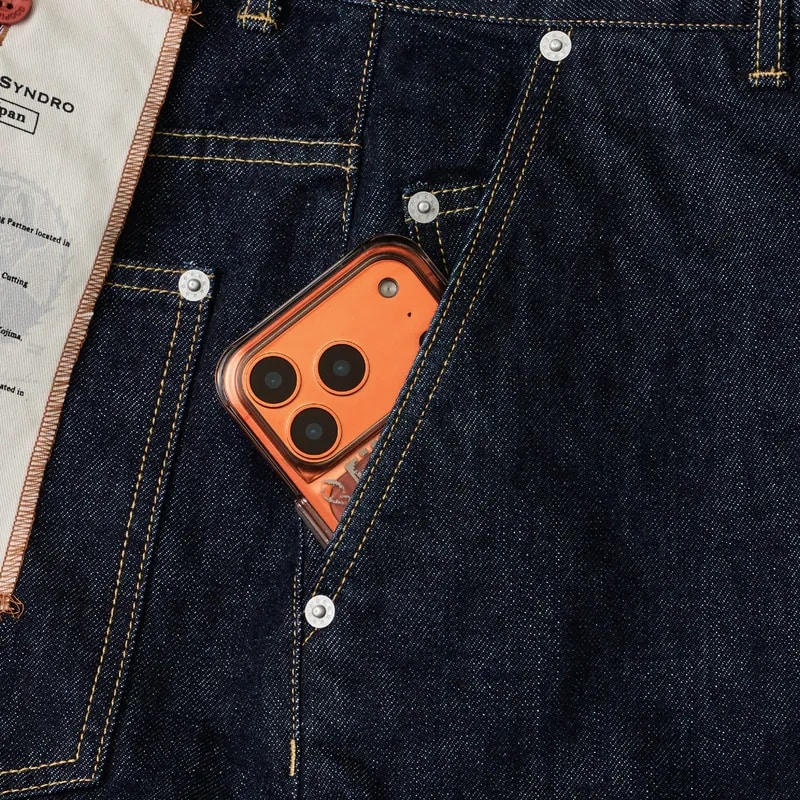 【GOOPiMADE】01P-SYNC ARK DECK LOOSE JEANS - ONE WASH INDIGO 0