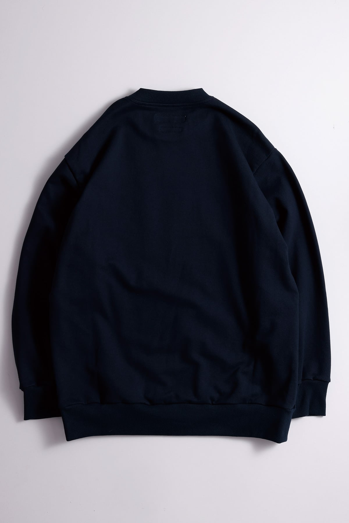 【FDMTL】PATCHWORK SWEAT SHIRT NAVY 1