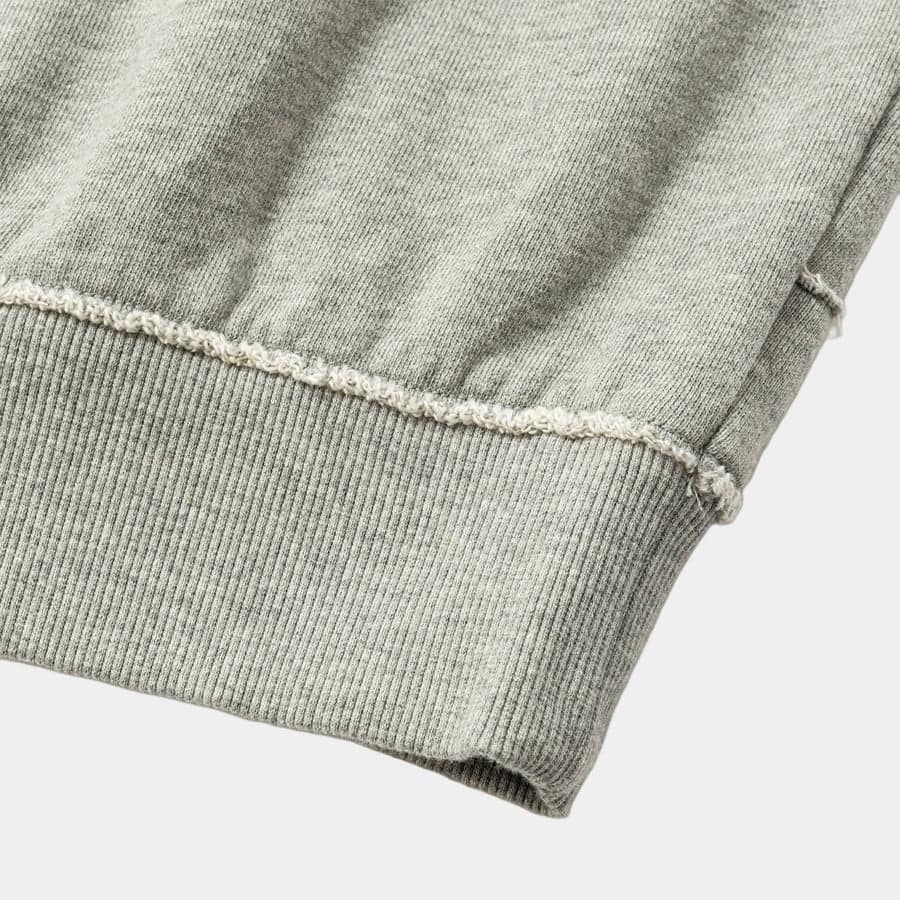 【meanswhile】Stratum Sweatshirt(MIX GREY) MIX GREY 1