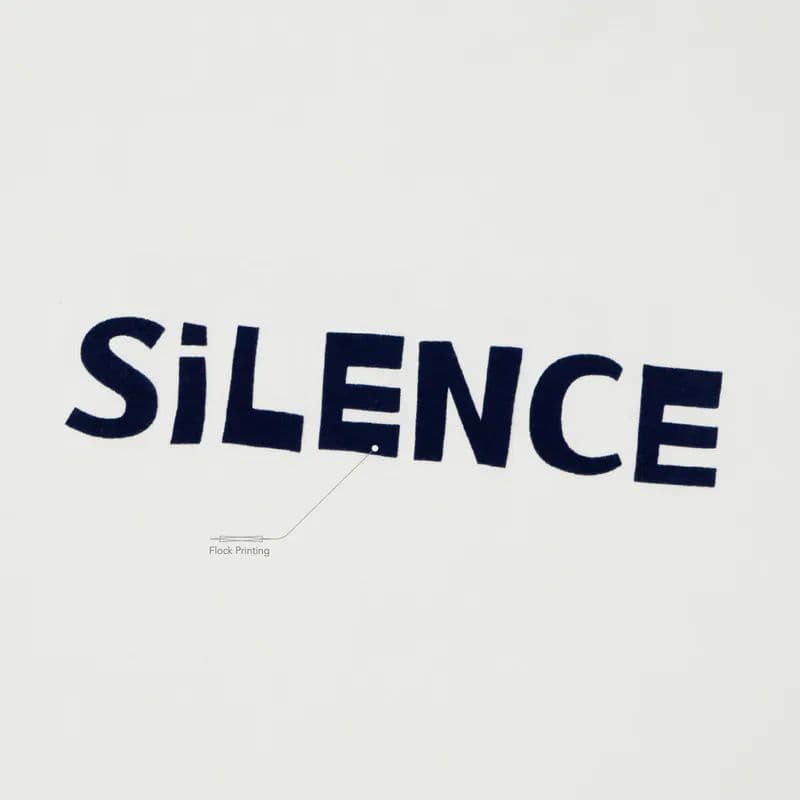 【GOOPiMADE】“RAi-01T” Illustrative Concept. Silence Tee - White White 1