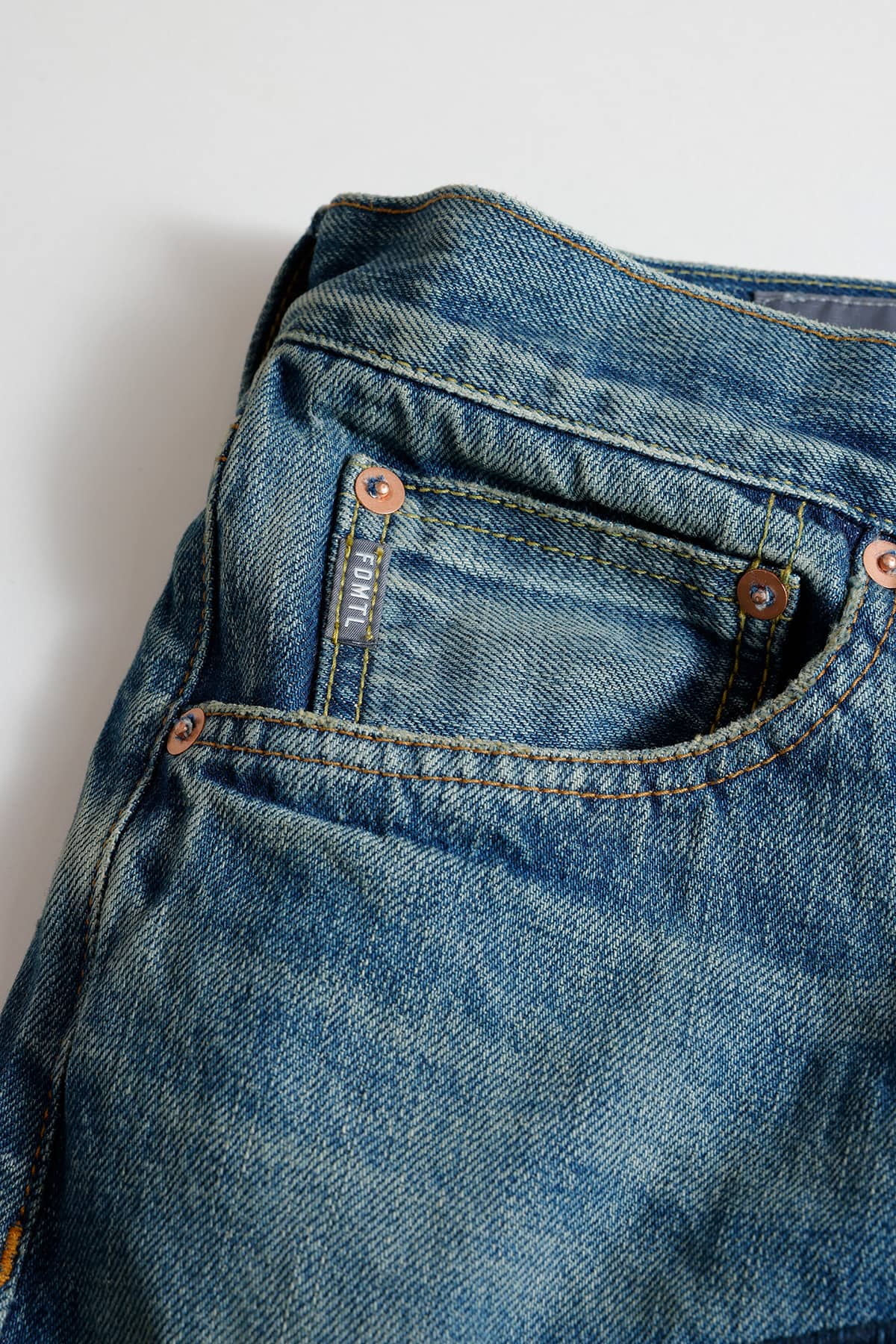 【FDMTL】CLASSIC FIT DENIM CS127 INDIGO 30