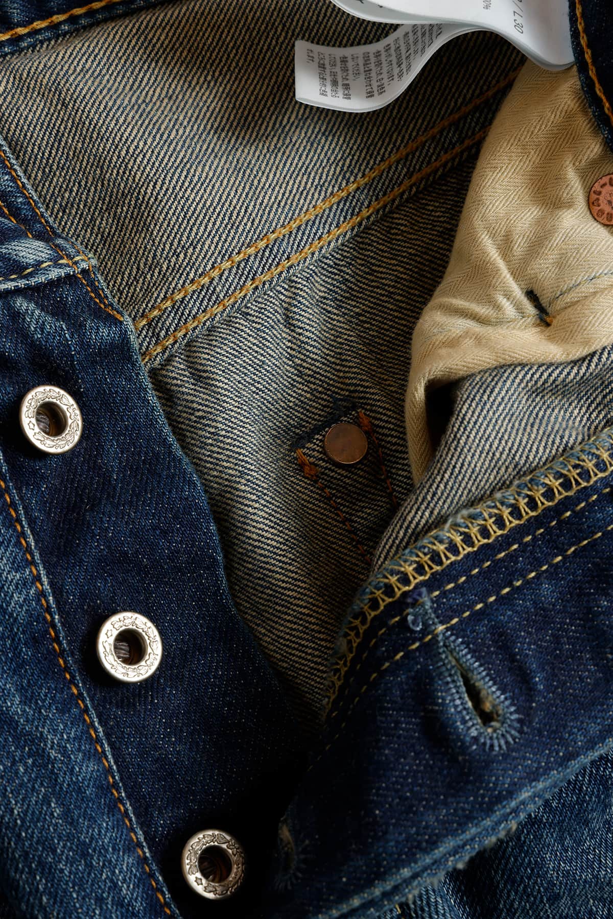 【FDMTL】CLASSIC FIT DENIM CS129 INDIGO 30