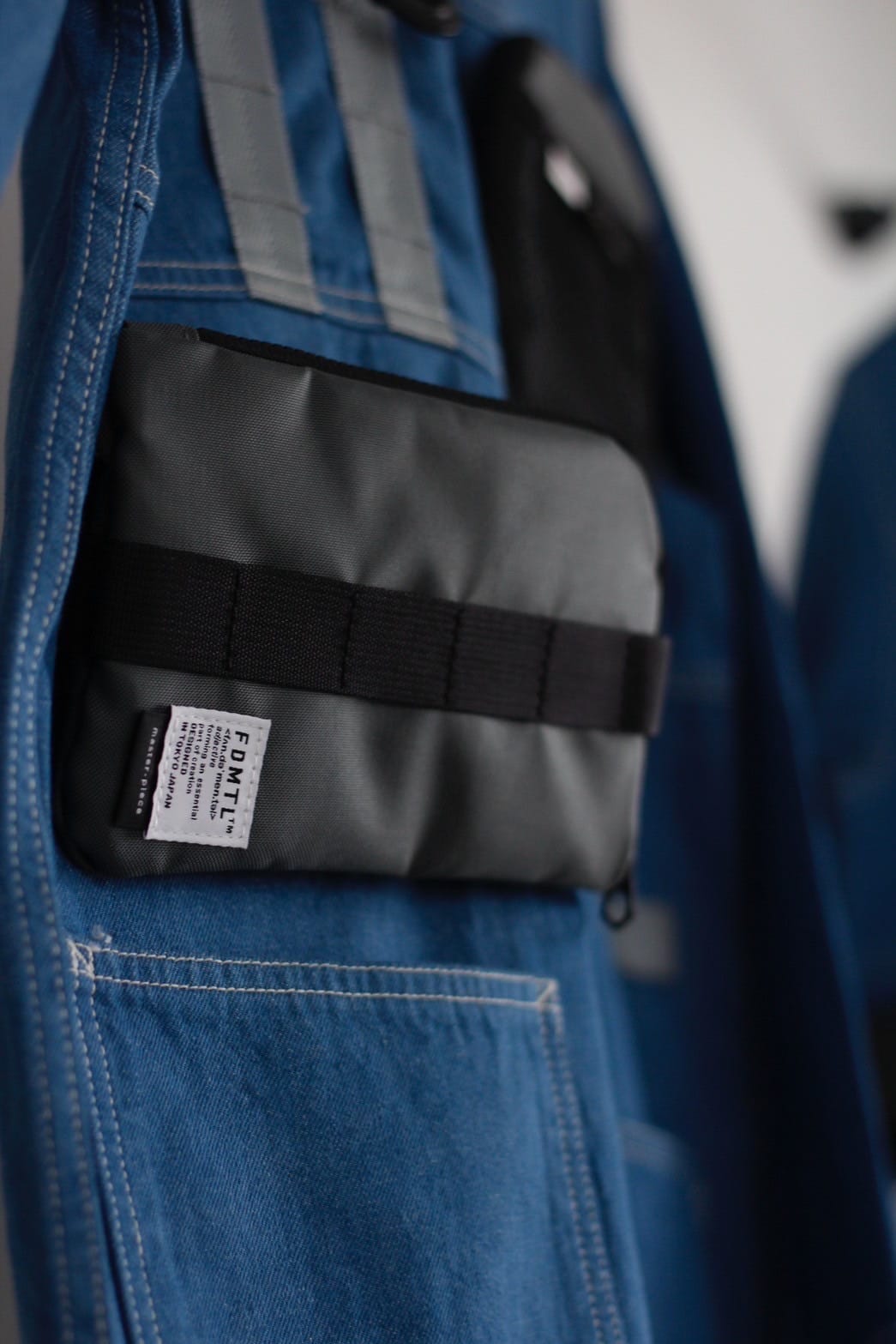 【FDMTL×master-piece -Exclusive item-】COVERALL JACKET for master-piece INDIGO 2