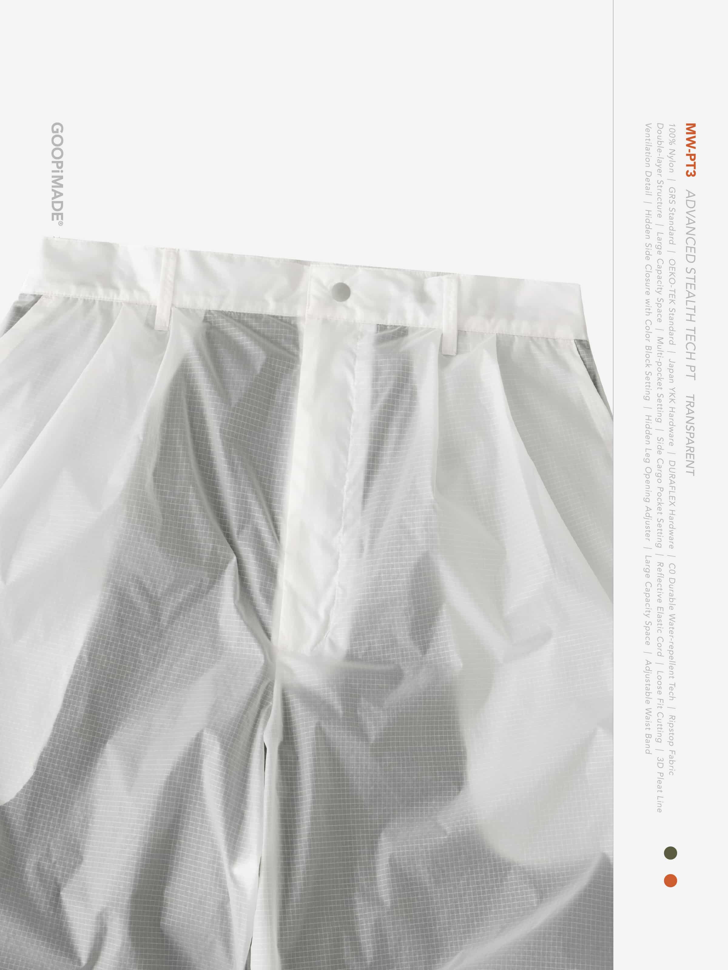 【GOOPiMADE×meanswhile】“MW-PT3” Advanced Stealth Tech PT - Transparent Transparent 1