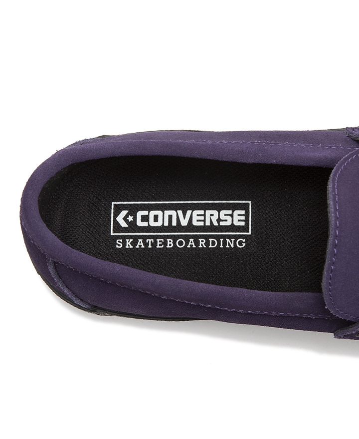 【CONVERSE SKATEBOARDING】CS LOAFER Ⅱ SK (PURPLE/BLACK) PURPLE/BLACK US8(26.5cm)