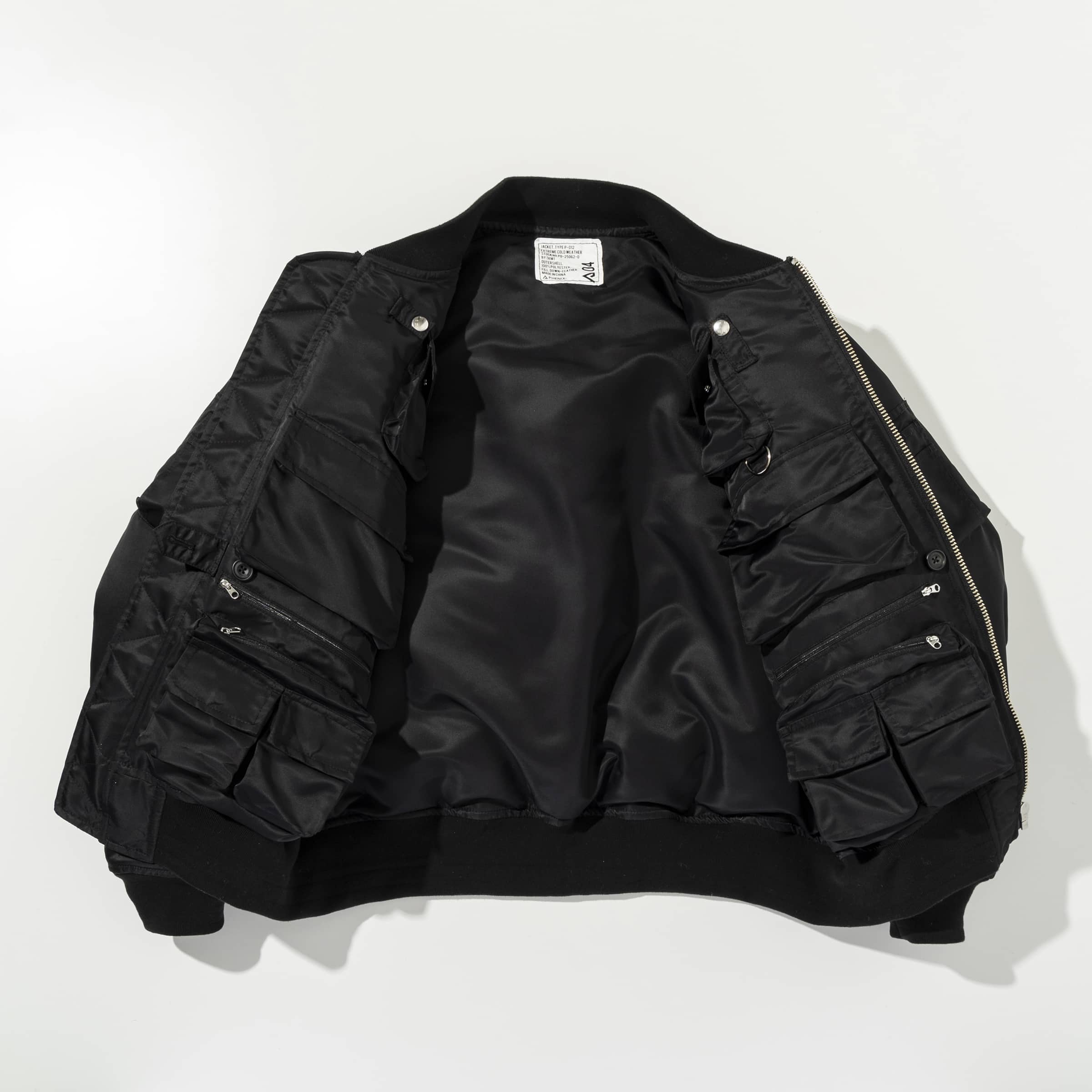 PHENIX】JACKET, TYPE P-0012 (BLACK)(02 BLACK)｜ MSPCプロダクト