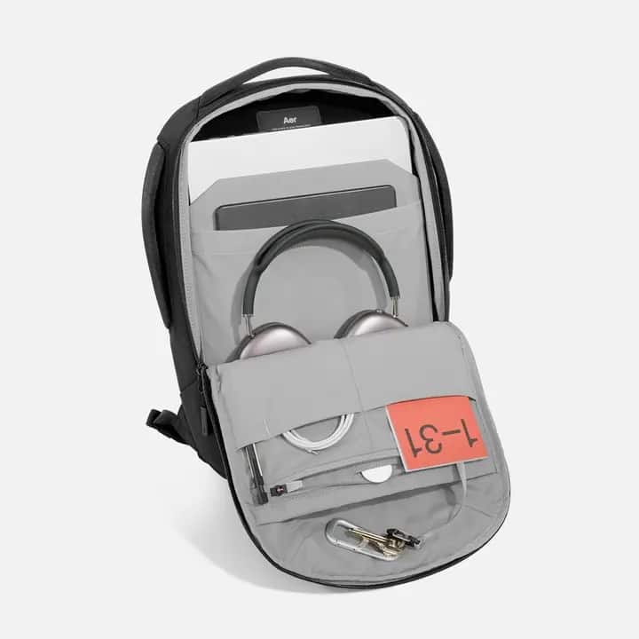 【Aer】Slim Pack 2 BLACK Free