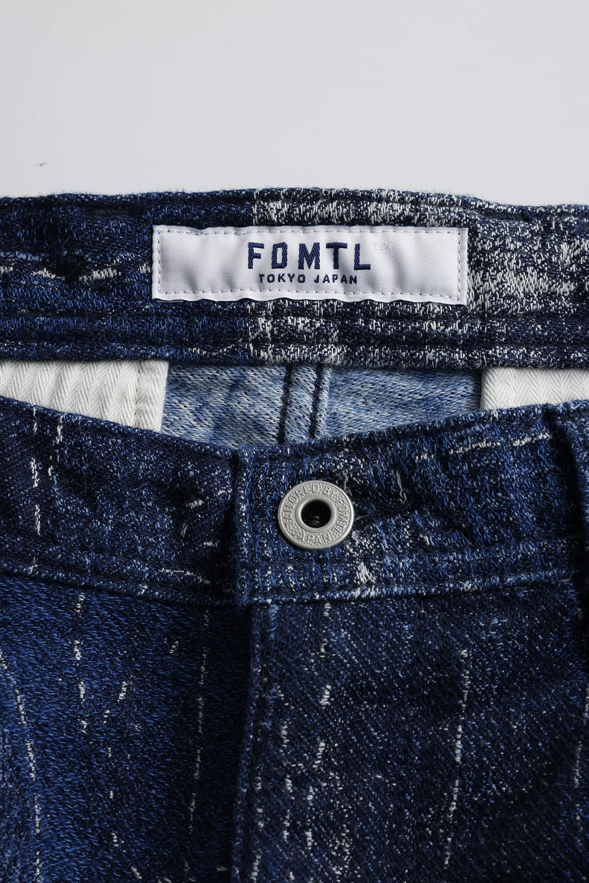 【FDMTL】BORO WIDE PANTS RINSE INDIGO W30