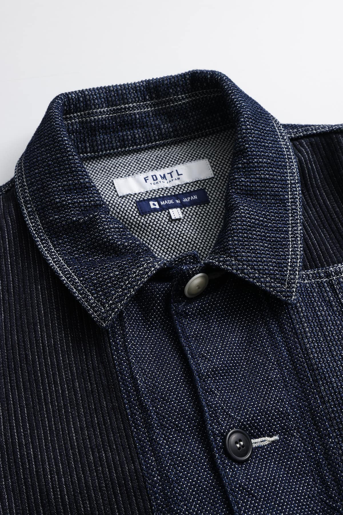 【FDMTL】COVERALL JACKET RINSE INDIGO 2