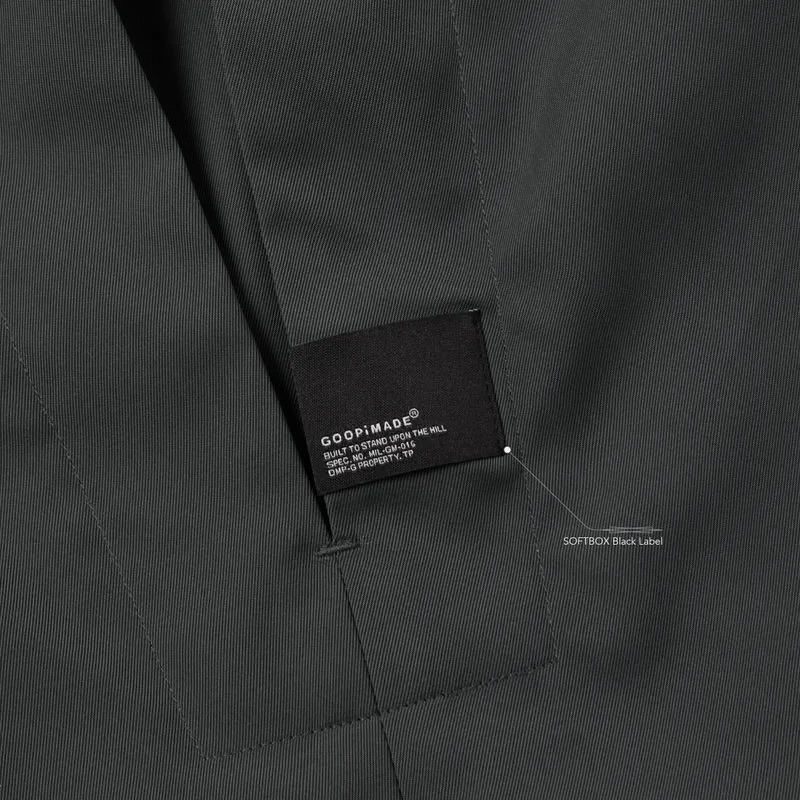 【GOOPiMADE】SOFTBOX Tailored Trousers Dark Loch-Ness 1