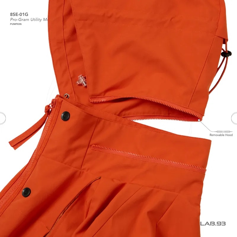 【GOOPiMADE】Pro-Gram Utility Mountain Parka Pumpkin 1