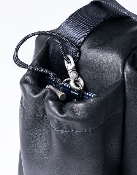 【master-piece】Ark leather ショルダーバッグ M Black Free