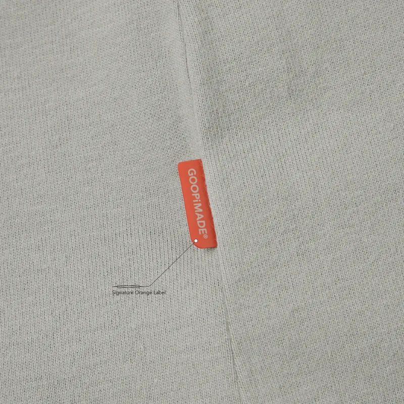 【GOOPiMADE】“RAi-01T” Illustrative Concept. Silence Tee - Gray Gray 1