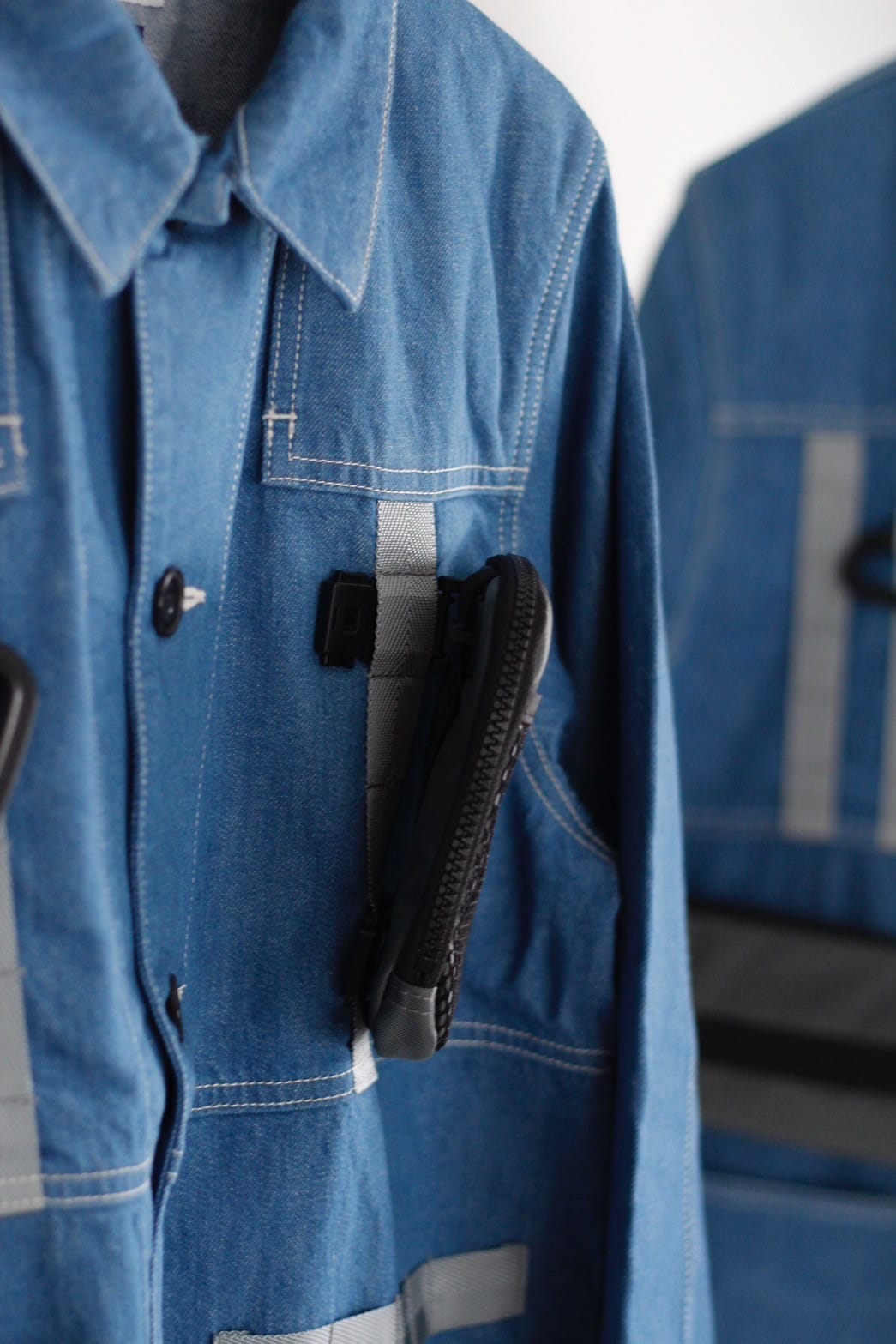 【FDMTL×master-piece -Exclusive item-】COVERALL JACKET for master-piece INDIGO 2