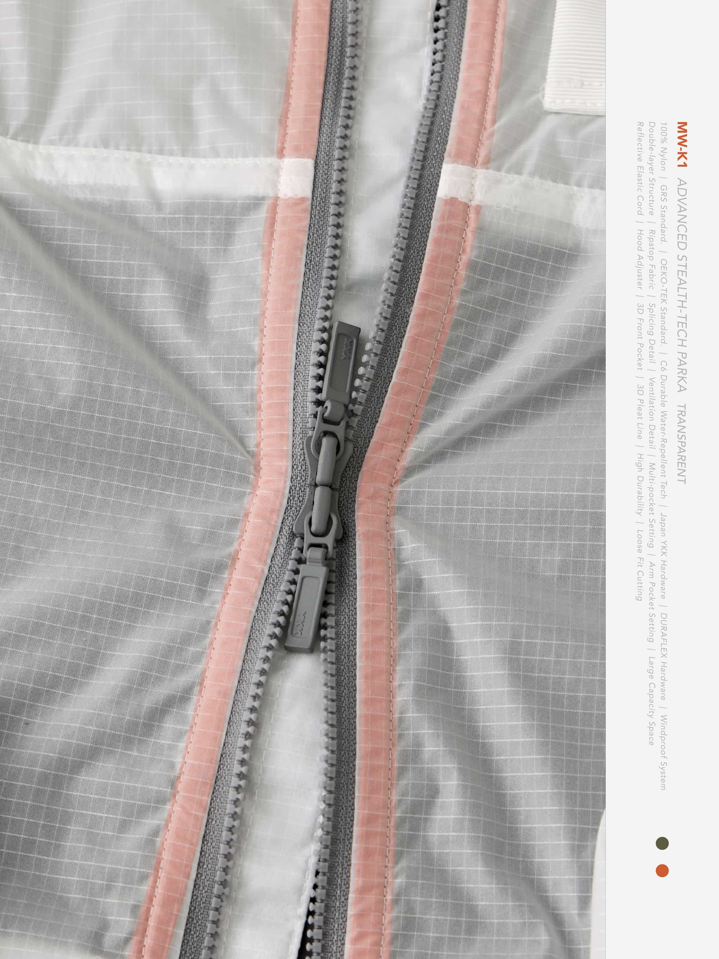 【GOOPiMADE × meanswhile】“MW-K1” Advanced Stealth-Tech PARKA(Transparent) Transparent 1