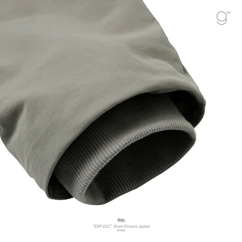  【GOOPiMADE】9th - “EXP-DLC” Short Kimono Jacket (Khaki) Khaki 2