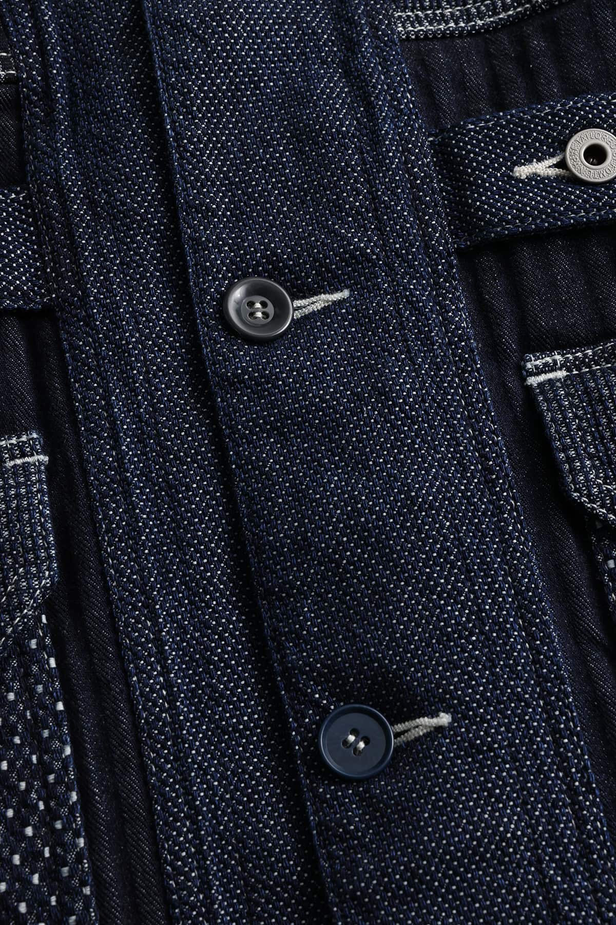 【FDMTL】COVERALL JACKET RINSE INDIGO 2