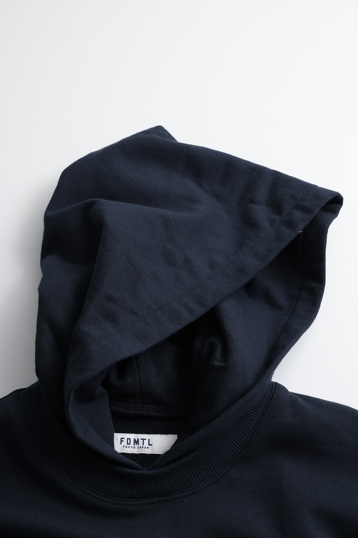 【FDMTL】PATCHWORK SWEAT PARKA NAVY 1