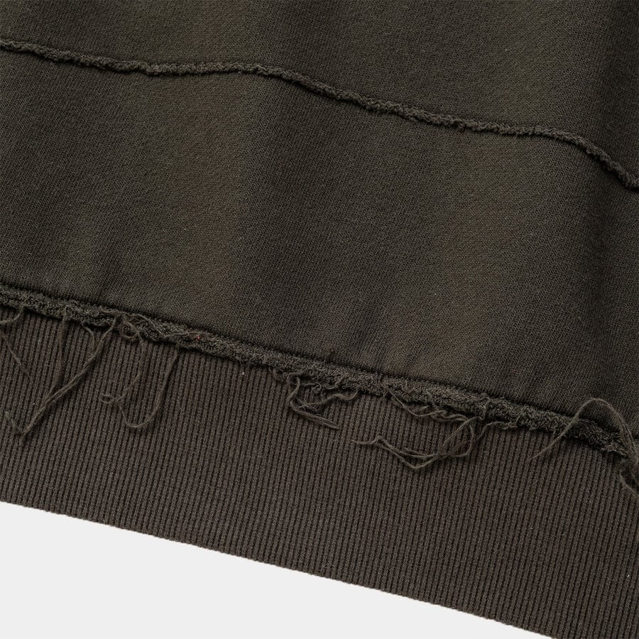 【meanswhile】Stratum Sweatshirt(CHARCOAL) CHARCOAL 1