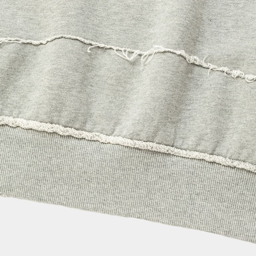 【meanswhile】Stratum Sweatshirt(MIX GREY) MIX GREY 1