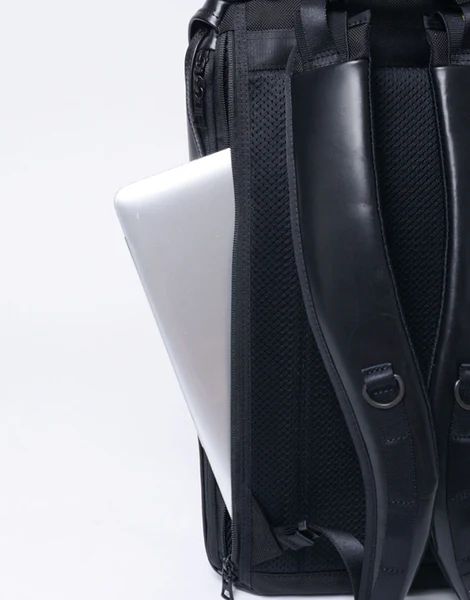 【master-piece】Potential Leather Limited フラップバックパック Black Free