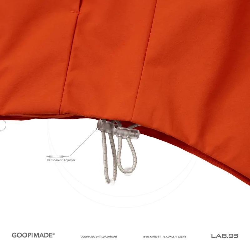 【GOOPiMADE】Pro-Gram Utility Mountain Parka Pumpkin 1