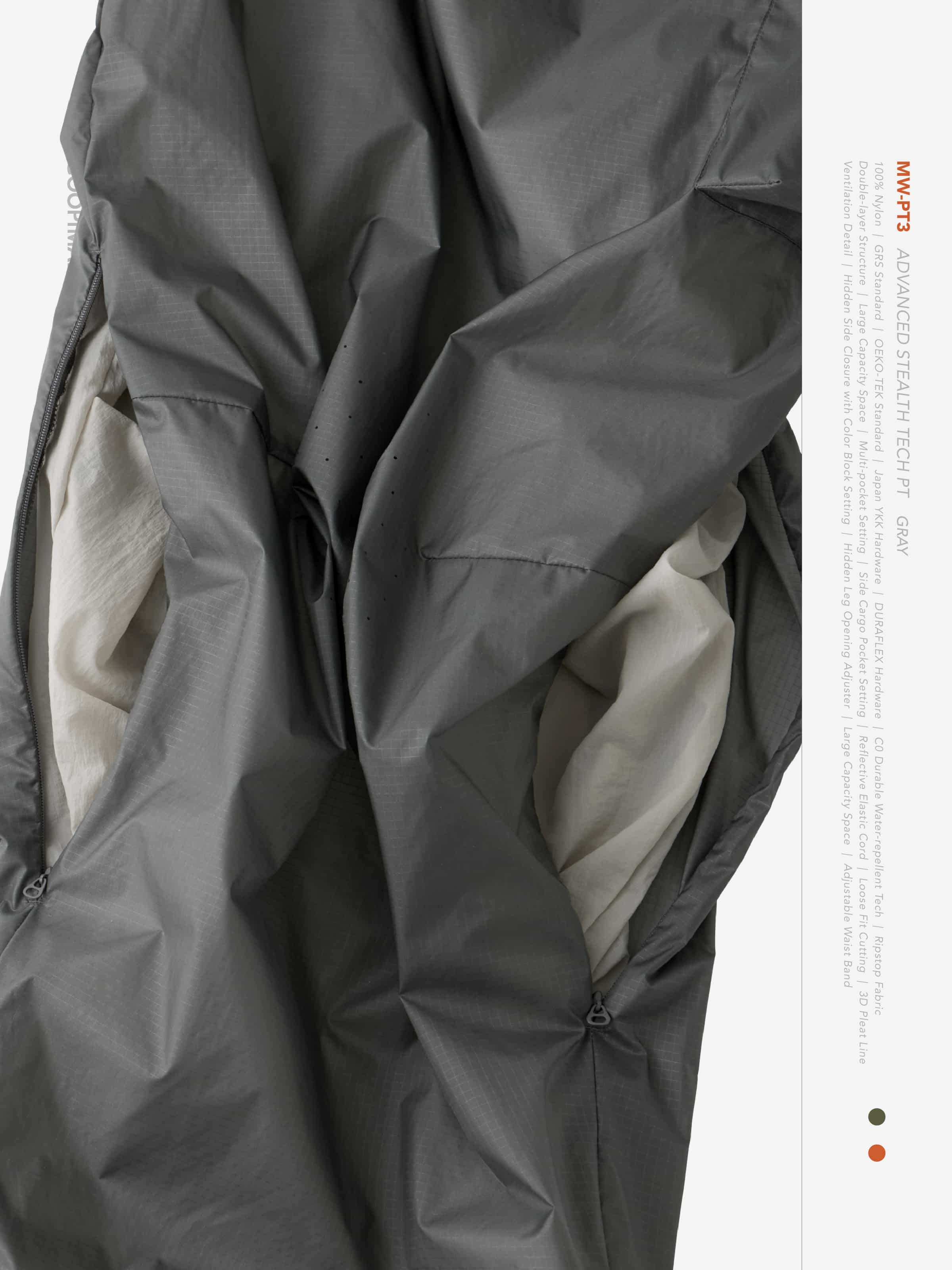 【GOOPiMADE×meanswhile】“MW-PT3” Advanced Stealth Tech PT - Gray Gray 1