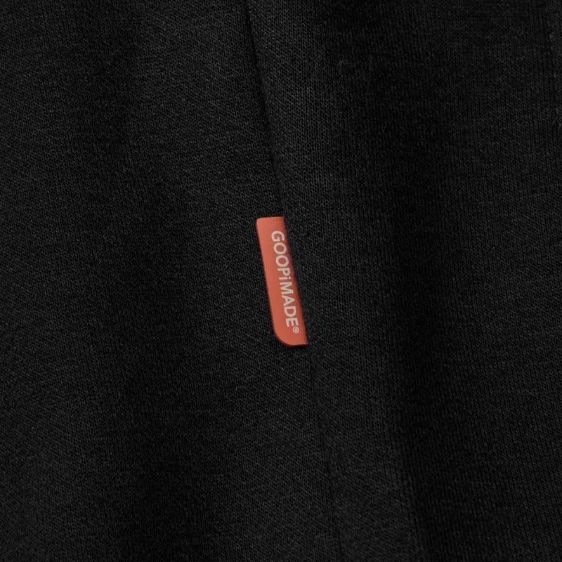 【GOOPiMADE】H39-SP Distressed Logo Hoodie  (Shadow) Shadow 1