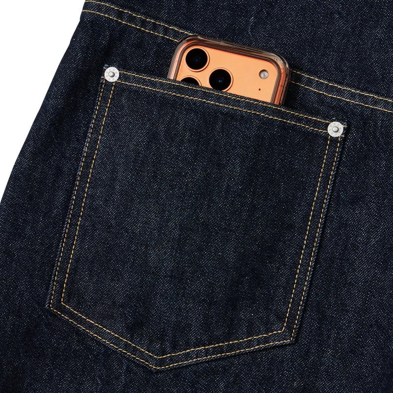 【GOOPiMADE】01P-SYNC ARK DECK LOOSE JEANS - ONE WASH INDIGO 0
