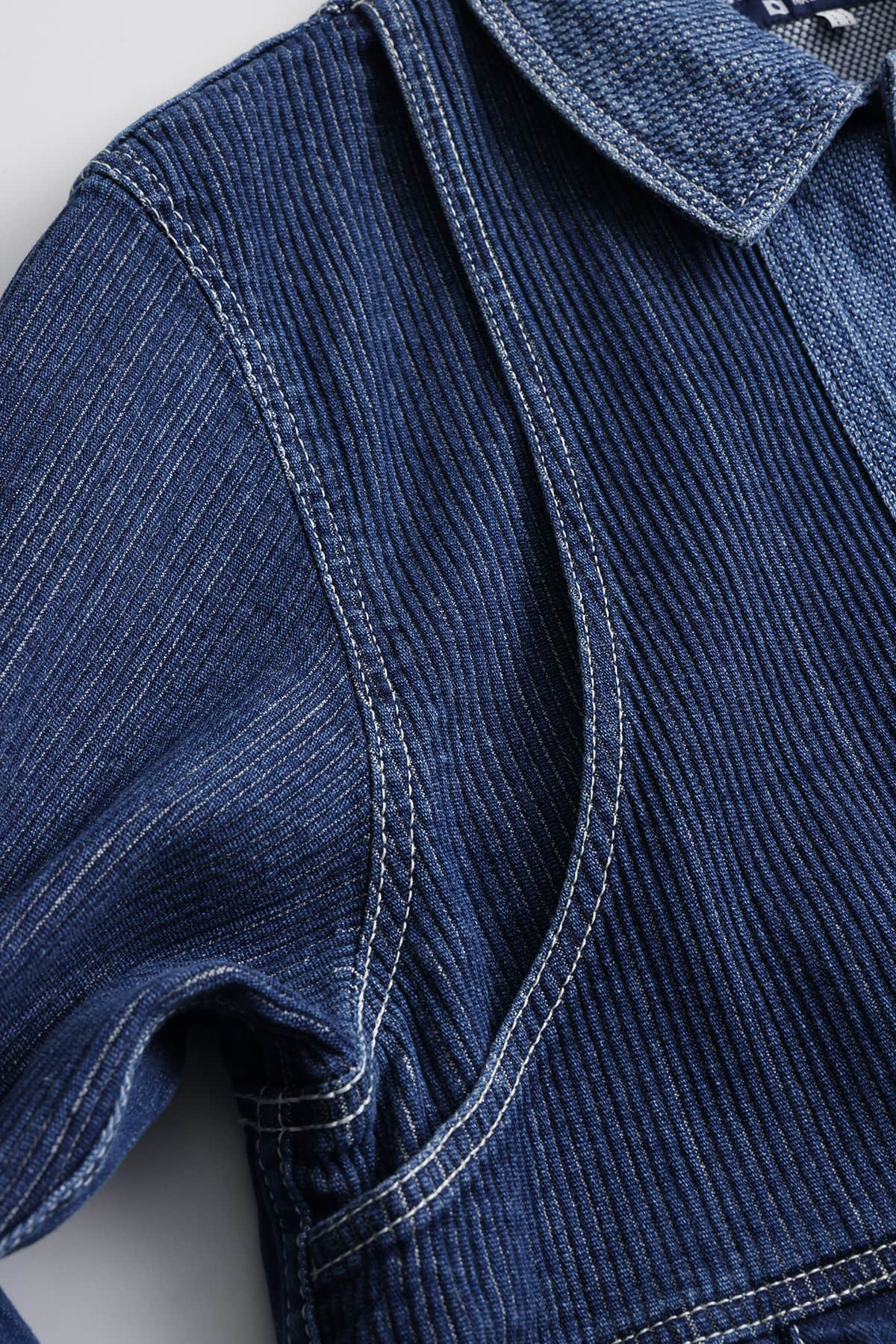 【FDMTL】COVERALL JACKET 3YR WASH INDIGO 2