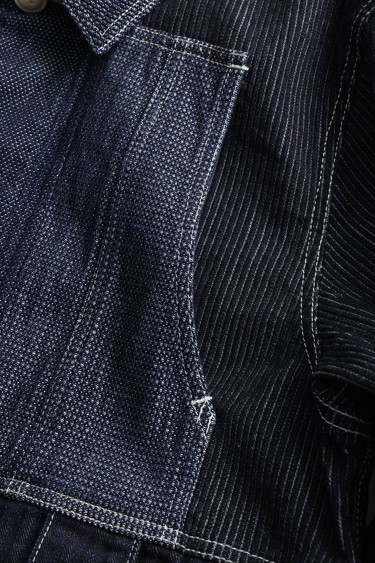 【FDMTL】COVERALL JACKET RINSE INDIGO 2